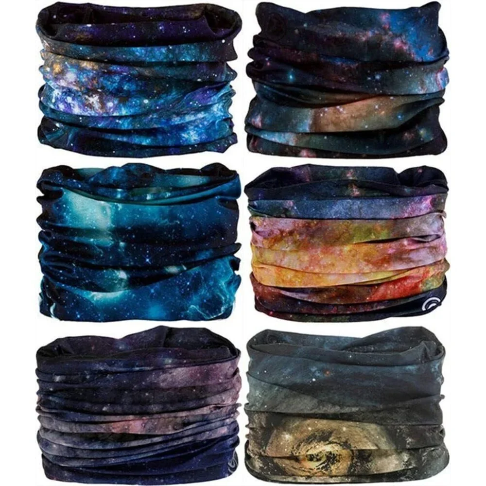 Headband Neck Gaiter Microfiber One Size Breathable Sports Face Mask